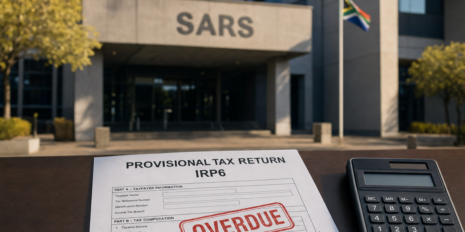 SARS is now estimating Provisional Tax if you don’t file your return.